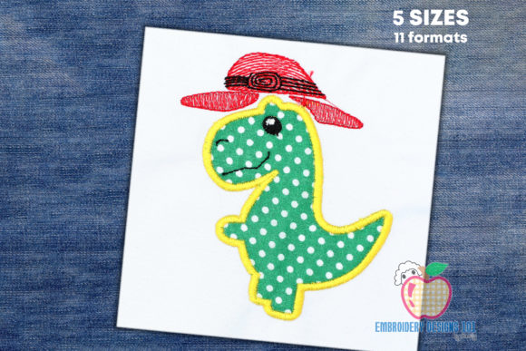 A Cowboy Dinosaur Embroidery Design Review for Gift Makers