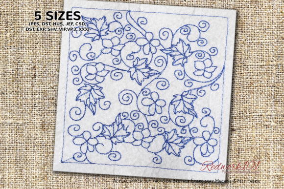 A Practical Review of the Floral Seamless Pattern