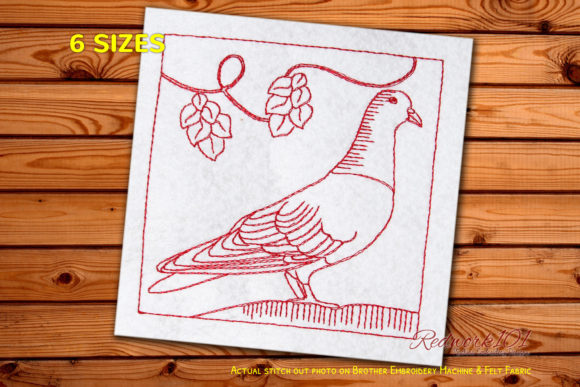 A Practical Review of the Pigeons and Doves Machine Embroidery Design