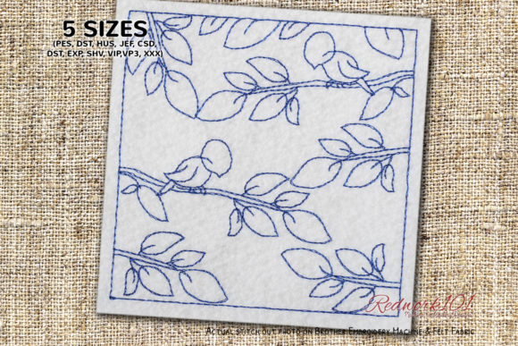 A Seamless Bird & Floral Pattern for Business Branding