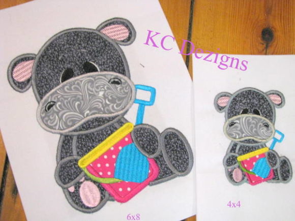 Evaluating Beach Hippo Applique Embroidery for Your Shop
