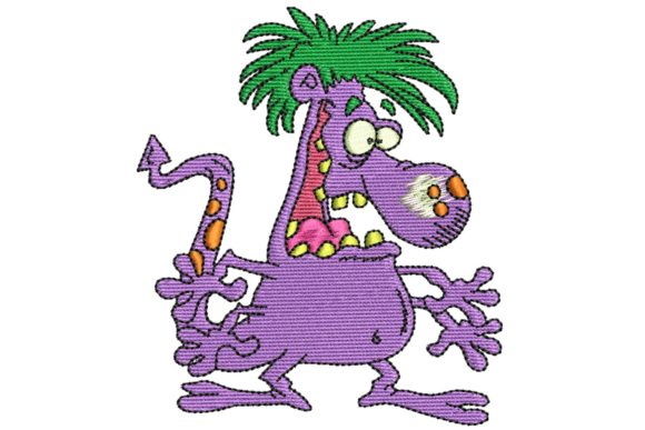 Hungry Monster: A Playful Halloween Embroidery Design Review
