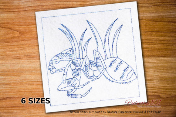 Macro Ghost Ant Embroidery Design Review