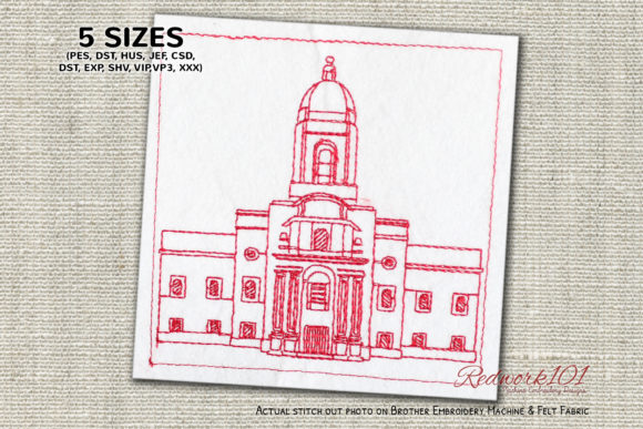 Professional Review: Arequipa Peru Temple Embroidery Design