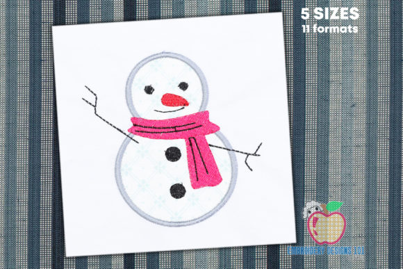 Should You Add Happy Snowman Applique to Your Winter Line?