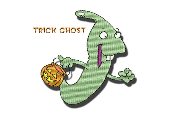 Trick Ghost Embroidery Design Review for Seasonal Products
